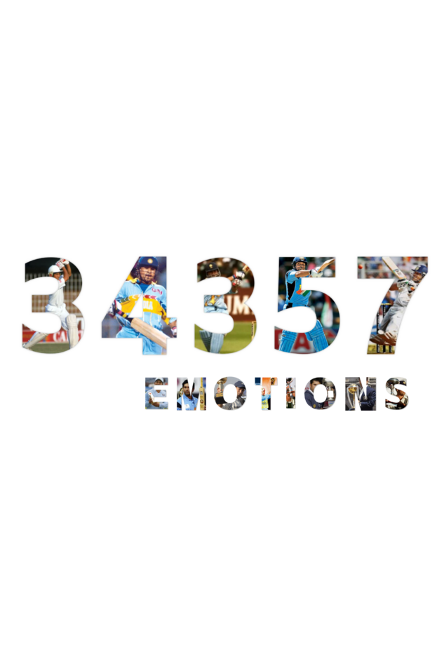 Sachin's Total Runs (Crewneck Sweatshirt)