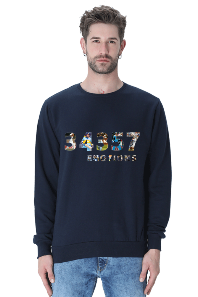 Sachin's Total Runs (Crewneck Sweatshirt)