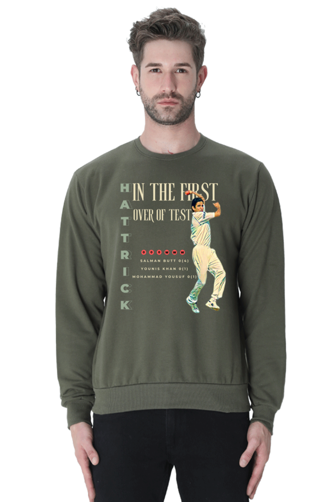 Irfan Pathan's Hat-trick (Crewneck Sweatshirt)