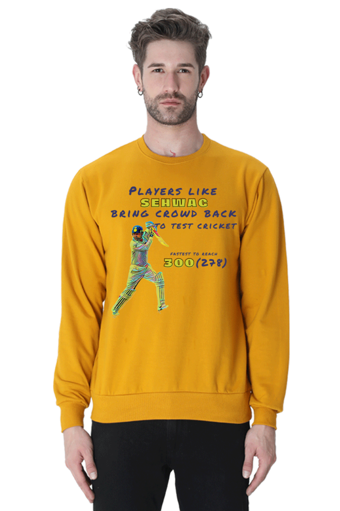 Majestic Sehwag (Crewneck Sweatshirt)