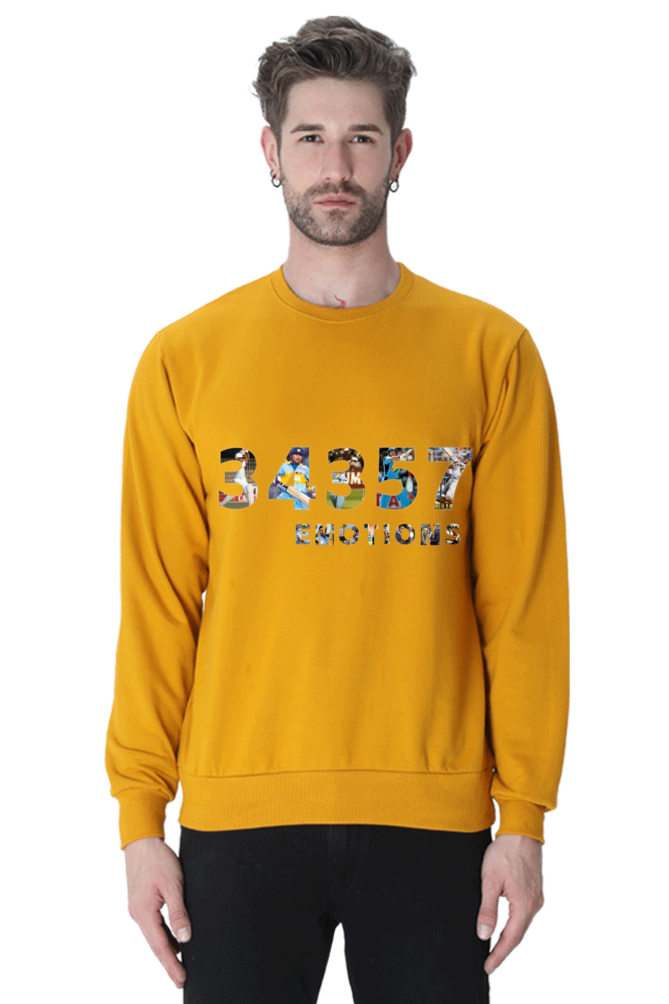 Sachin's Total Runs (Crewneck Sweatshirt)