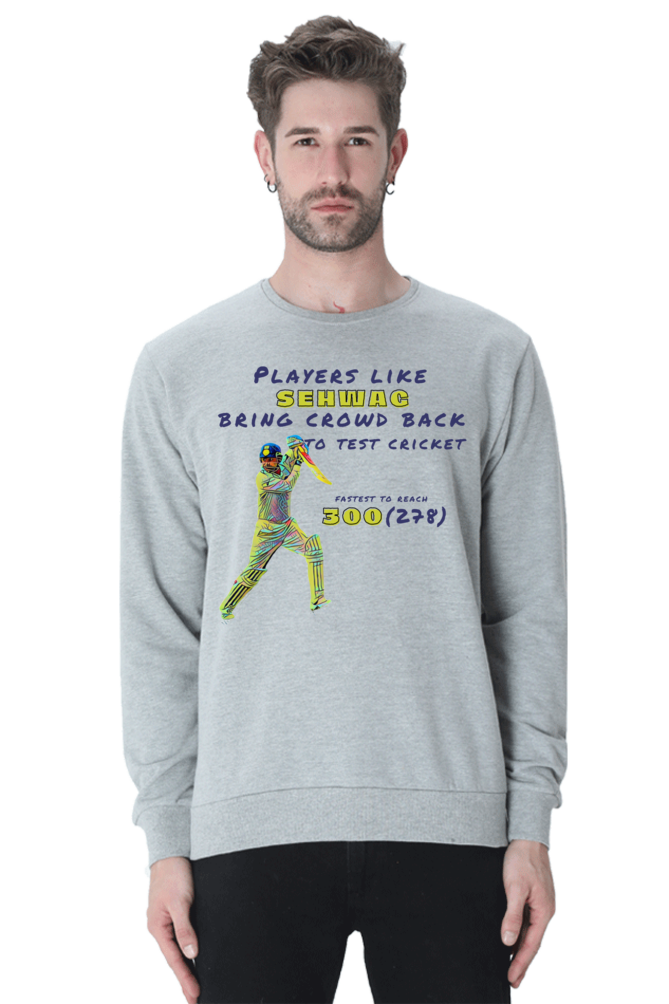 Majestic Sehwag (Crewneck Sweatshirt)