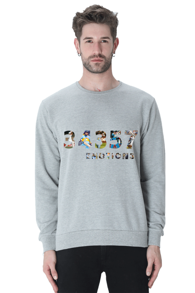 Sachin's Total Runs (Crewneck Sweatshirt)
