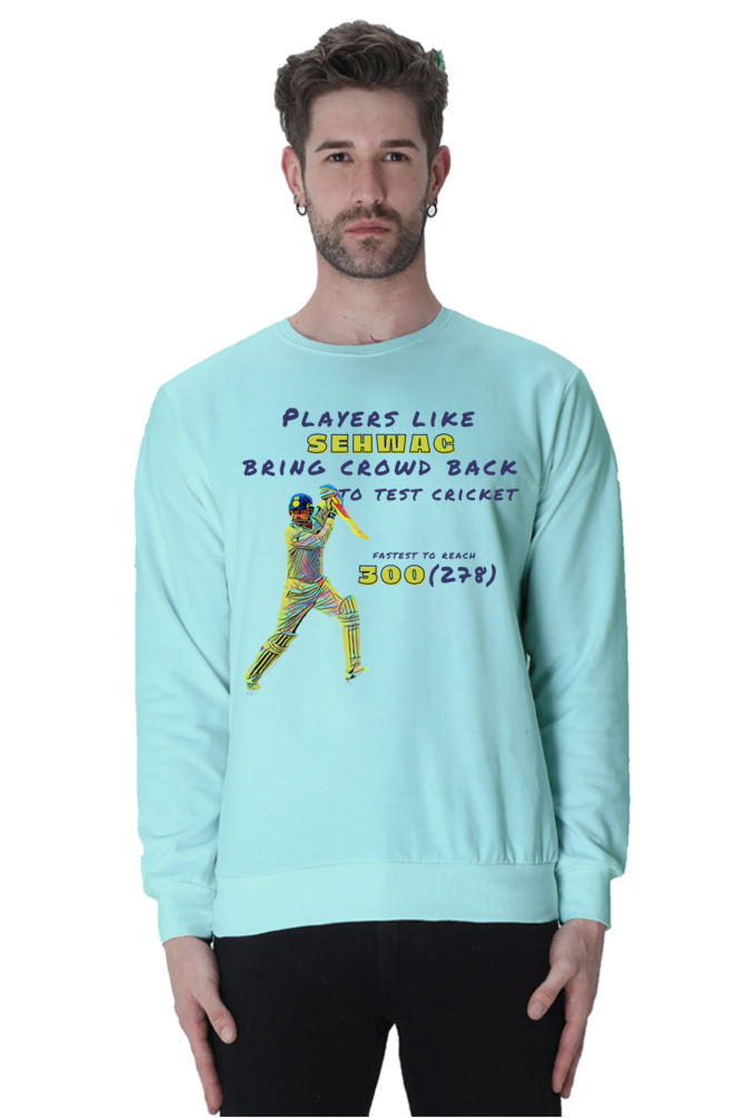 Majestic Sehwag (Crewneck Sweatshirt)