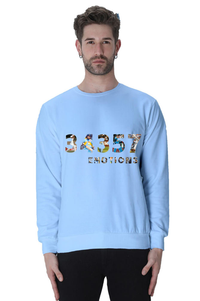 Sachin's Total Runs (Crewneck Sweatshirt)