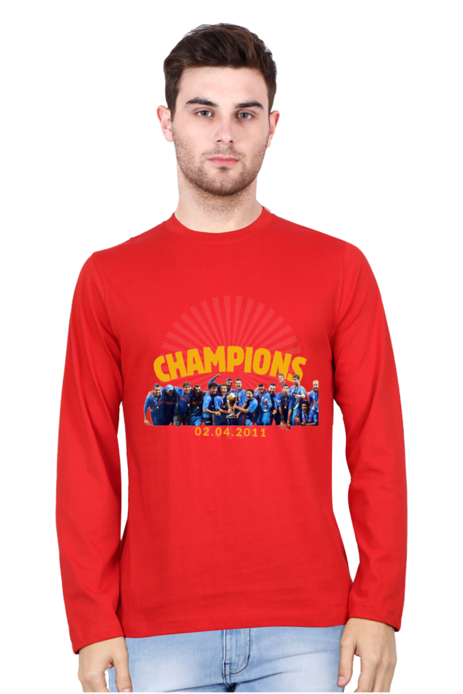 ODI WC Champions' 11 (Round Neck Full Sleeve T-Shirt)
