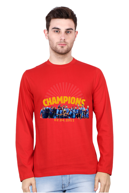 ODI WC Champions' 11 (Round Neck Full Sleeve T-Shirt)