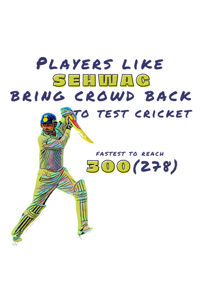 Majestic Sehwag (Crewneck Sweatshirt)