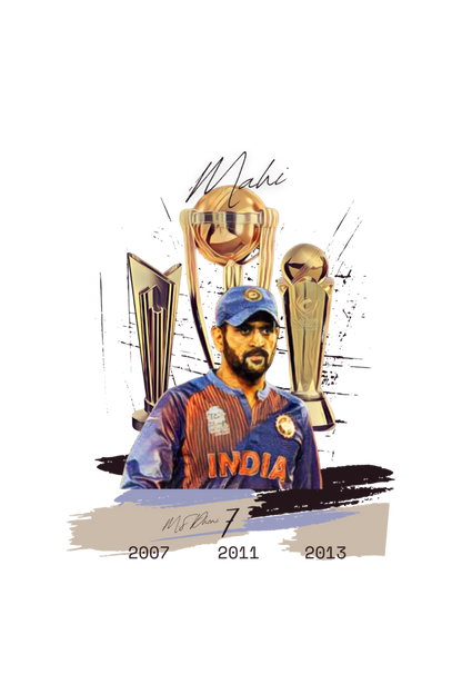 Dhoni's Titles (Crewneck Sweatshirt)