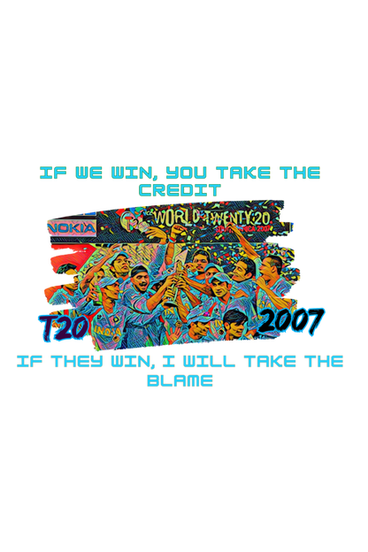 T20I WC Champions' 07 (Crewneck Sweatshirt)