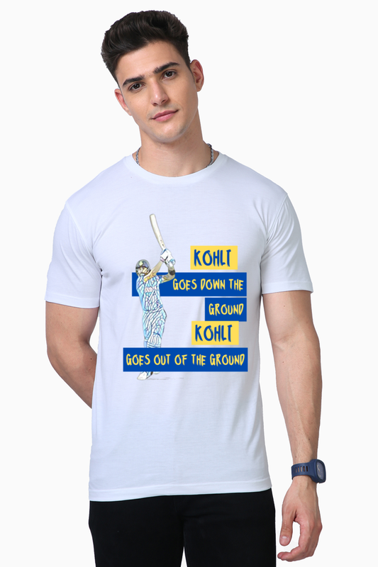 Shot of the Century (Round Neck Supima Half Sleeve T-Shirt)