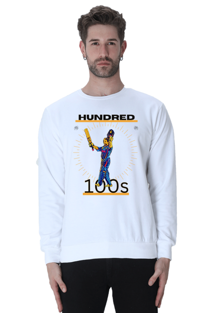 Sachin's 100th Hundred (Crewneck Sweatshirt)