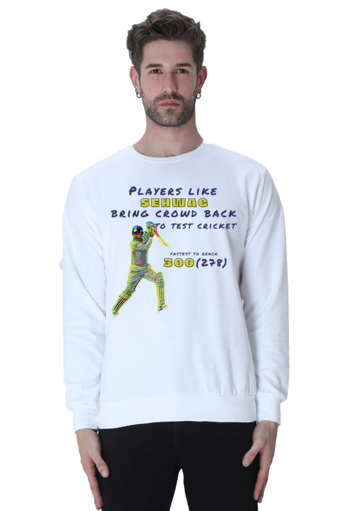 Majestic Sehwag (Crewneck Sweatshirt)