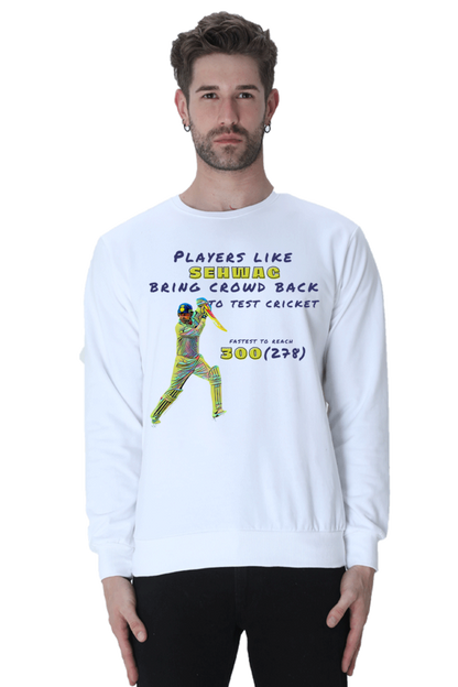 Majestic Sehwag (Crewneck Sweatshirt)