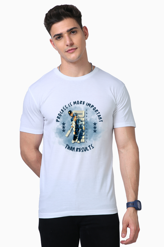 Captain Cool (Round Neck Supima Half Sleeve T-Shirt)