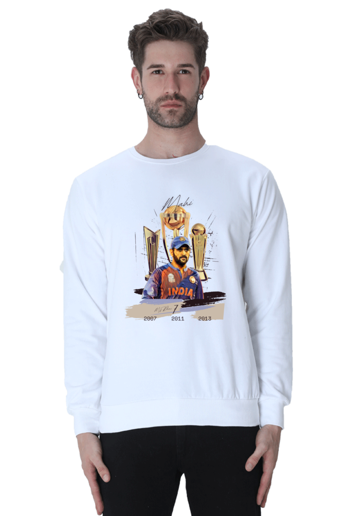 Dhoni's Titles (Crewneck Sweatshirt)