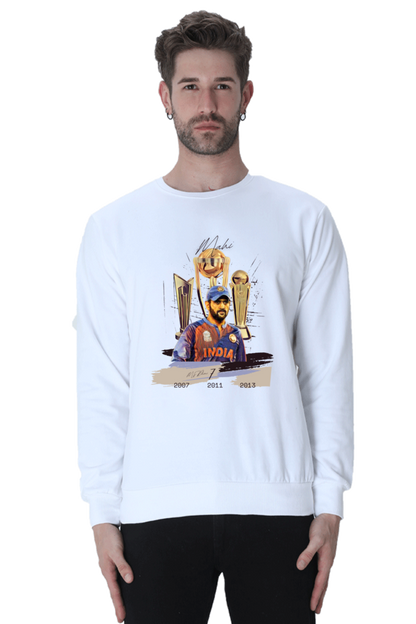 Dhoni's Titles (Crewneck Sweatshirt)
