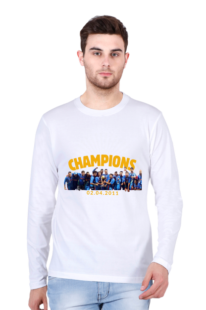 ODI WC Champions' 11 (Round Neck Full Sleeve T-Shirt)