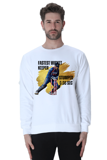 Dhoni's Fastest Stumping (Crewneck Sweatshirt)