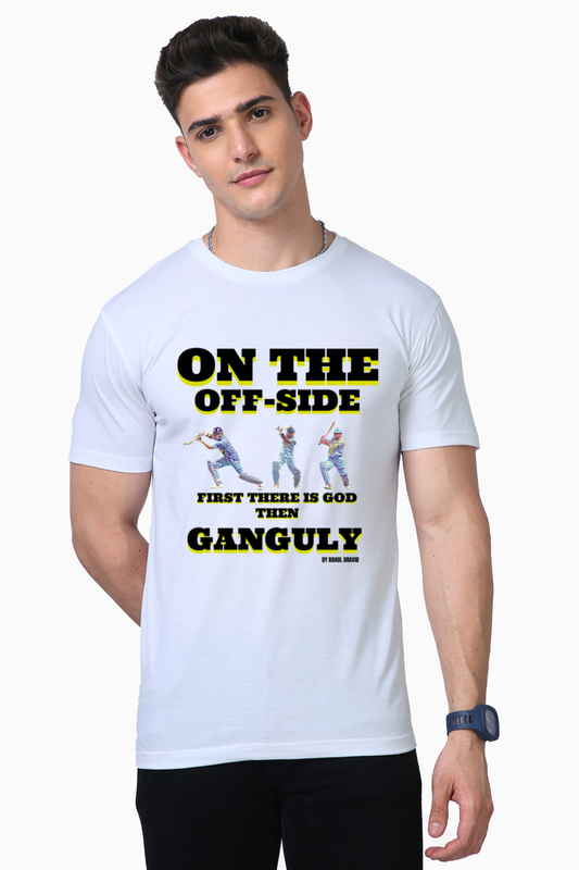 GOD of Off Side (Round Neck Supima Half Sleeve T-Shirt)