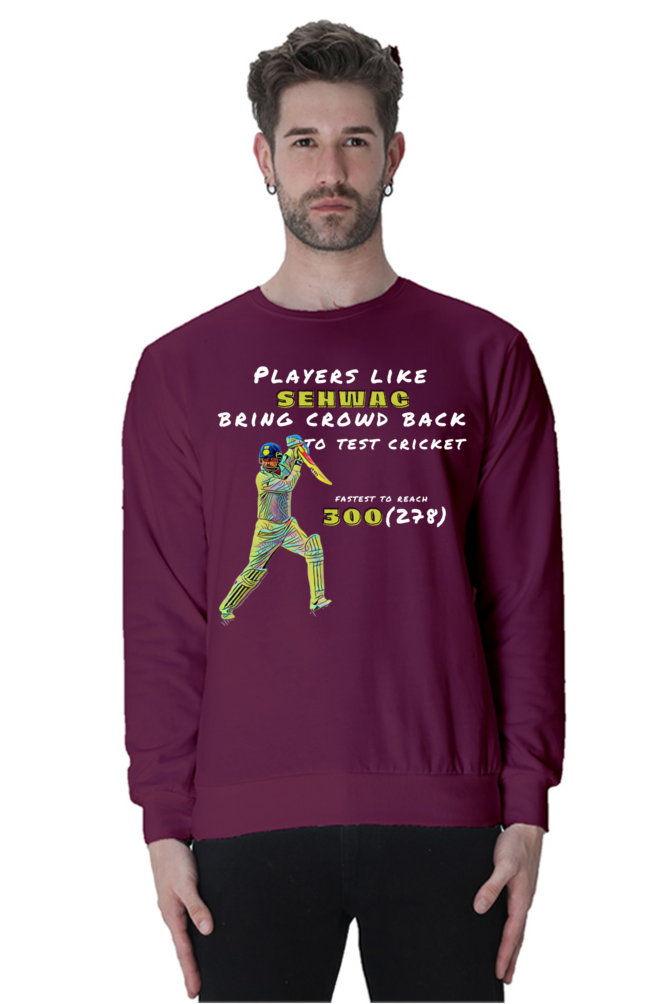 Majestic Sehwag (Crewneck Sweatshirt)