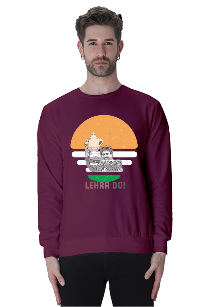 Lehra Do!! Kapil Dev (Crewneck Sweatshirt)