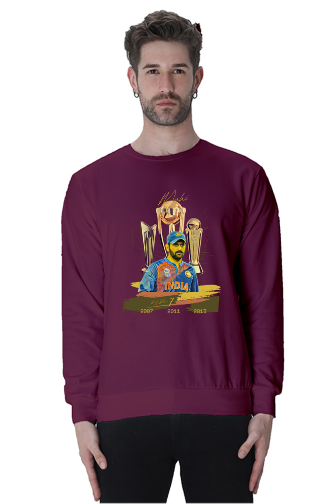 Dhoni's Titles (Crewneck Sweatshirt)