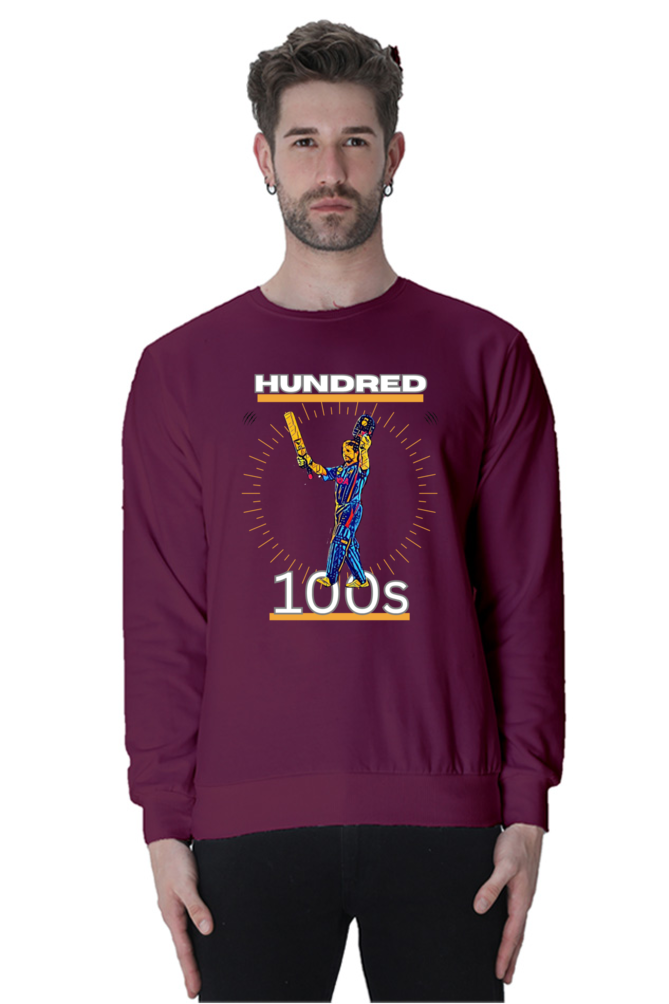 Sachin's 100th Hundred (Crewneck Sweatshirt)