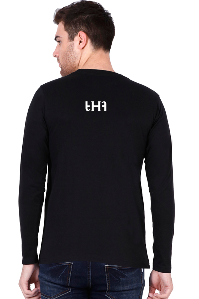 Dhoni Finishes Off in Style (Round Neck Full Sleeve T-Shirt)