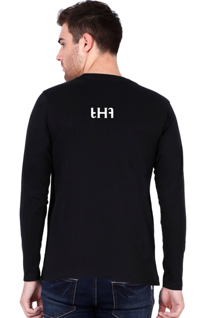 Dhoni Finishes Off in Style (Round Neck Full Sleeve T-Shirt)