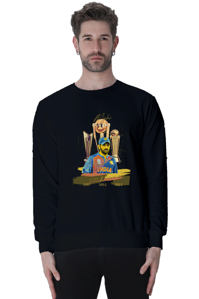Dhoni's Titles (Crewneck Sweatshirt)