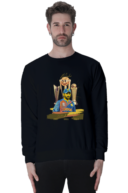 Dhoni's Titles (Crewneck Sweatshirt)
