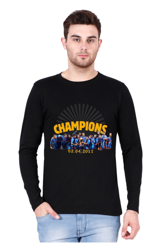 ODI WC Champions' 11 (Round Neck Full Sleeve T-Shirt)