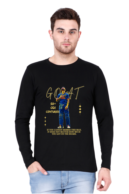 Kohli's 50th ODI Hundred (Round Neck Full Sleeve T-Shirt)