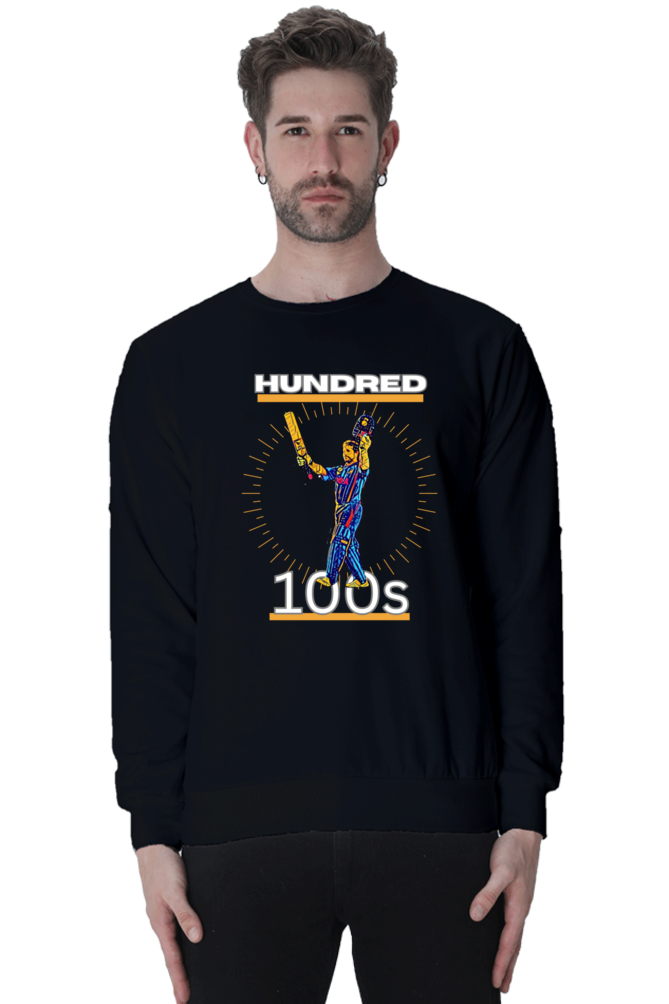 Sachin's 100th Hundred (Crewneck Sweatshirt)