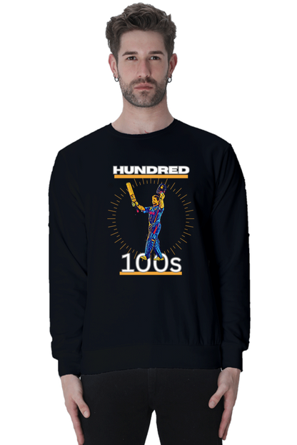 Sachin's 100th Hundred (Crewneck Sweatshirt)