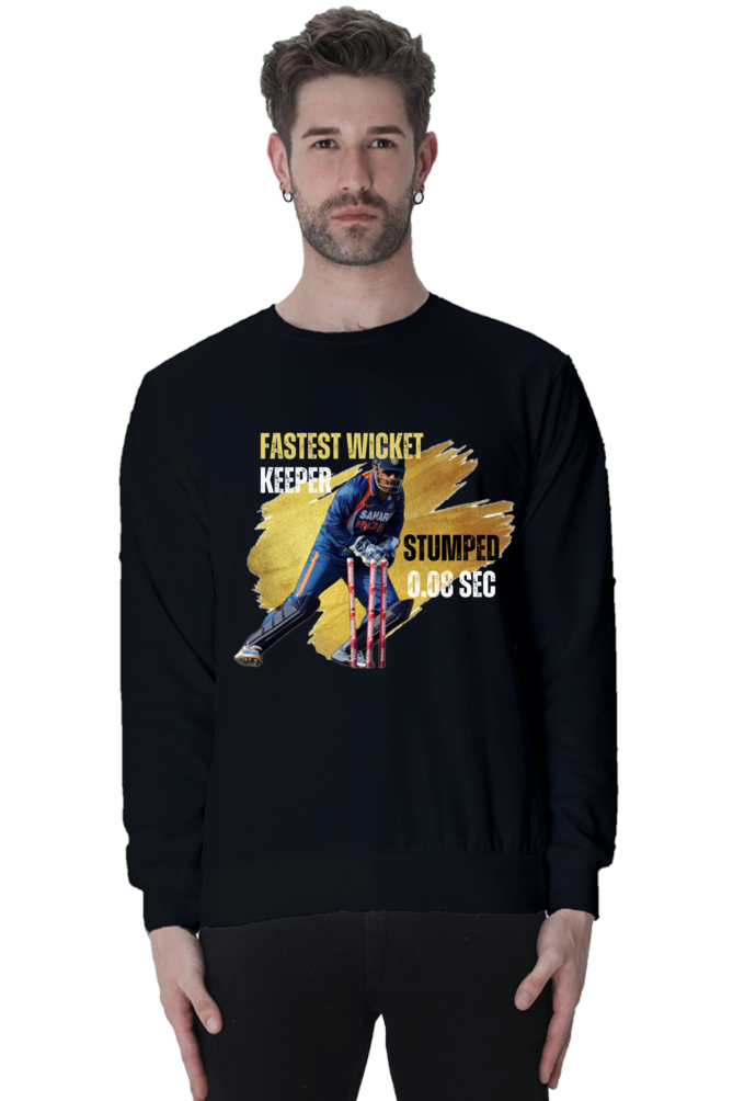 Dhoni's Fastest Stumping (Crewneck Sweatshirt)