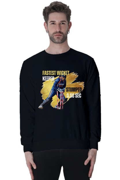 Dhoni's Fastest Stumping (Crewneck Sweatshirt)