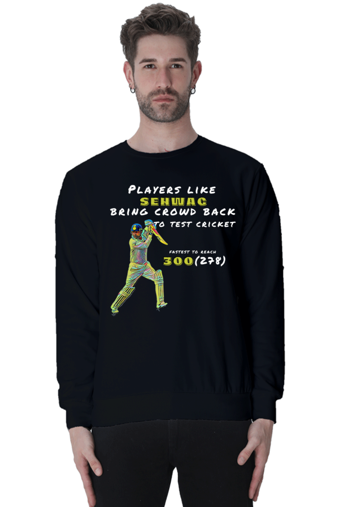 Majestic Sehwag (Crewneck Sweatshirt)