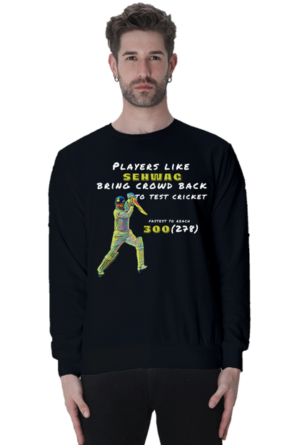 Majestic Sehwag (Crewneck Sweatshirt)