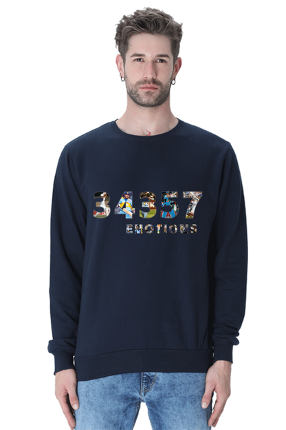 Sachin's Total Runs (Crewneck Sweatshirt)
