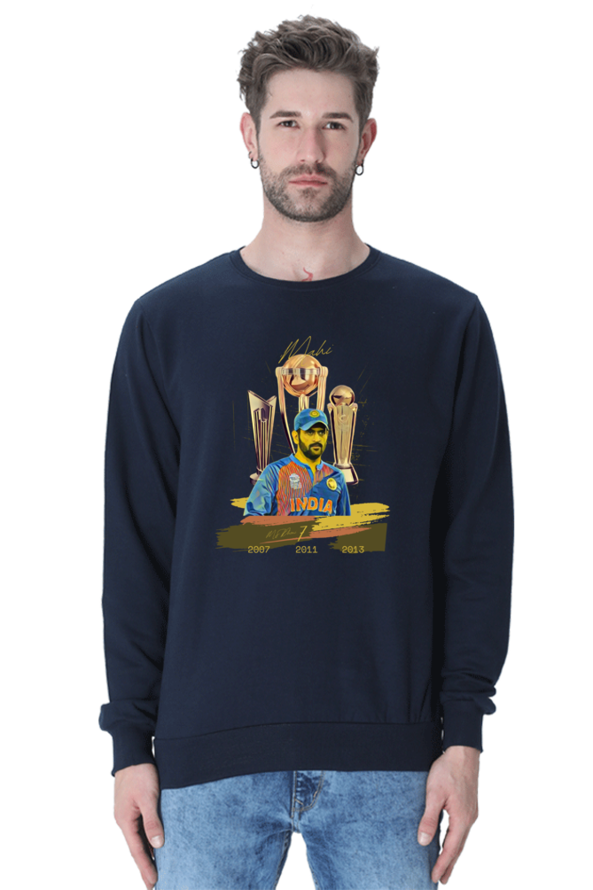 Dhoni's Titles (Crewneck Sweatshirt)