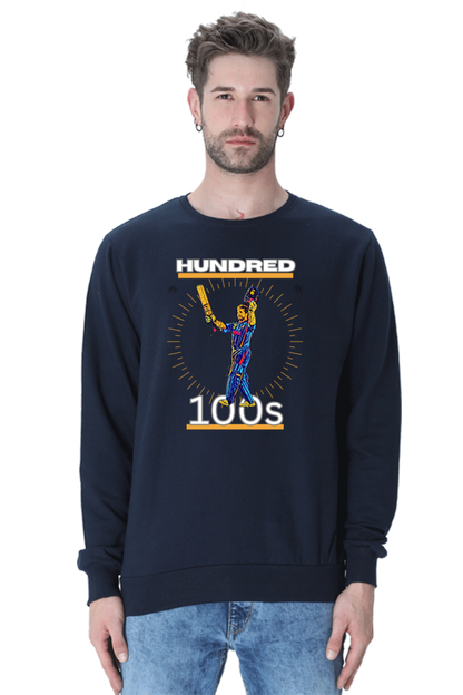 Sachin's 100th Hundred (Crewneck Sweatshirt)