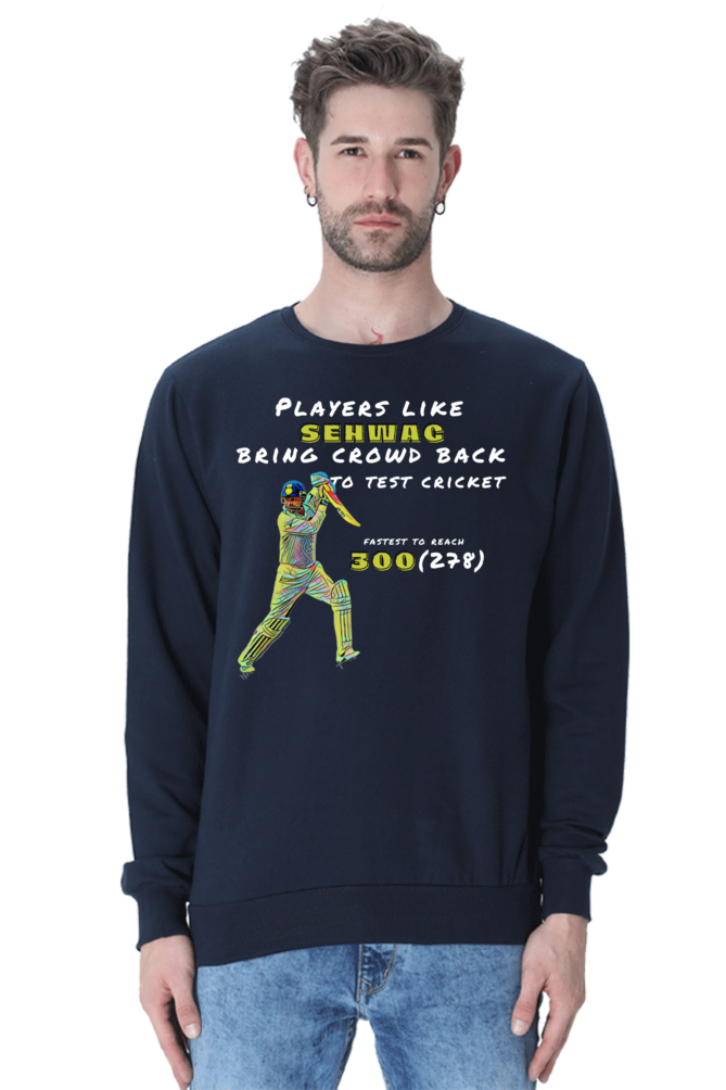 Majestic Sehwag (Crewneck Sweatshirt)
