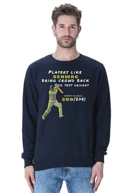 Majestic Sehwag (Crewneck Sweatshirt)