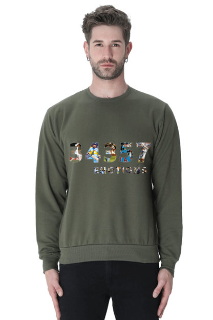 Sachin's Total Runs (Crewneck Sweatshirt)
