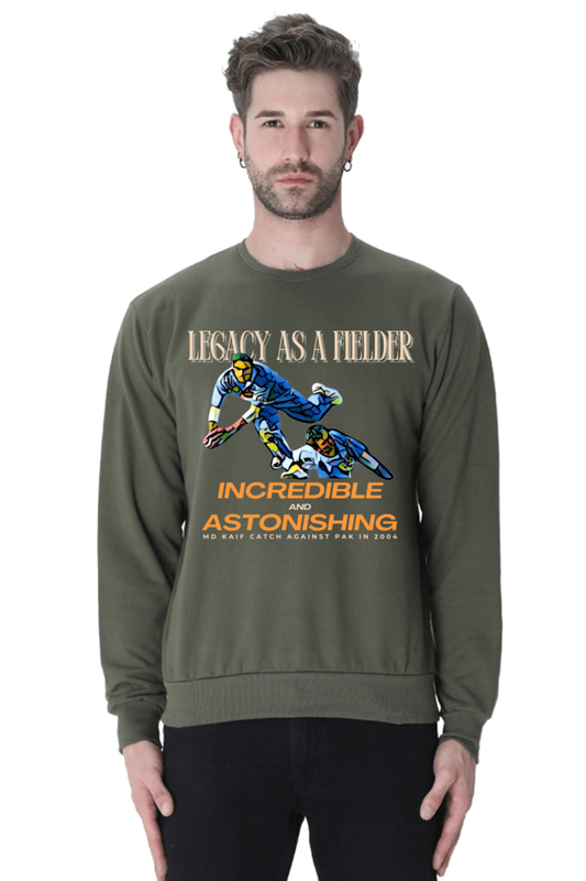 Kaif's Flying Catch (Crewneck Sweatshirt)