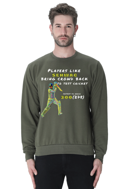 Majestic Sehwag (Crewneck Sweatshirt)