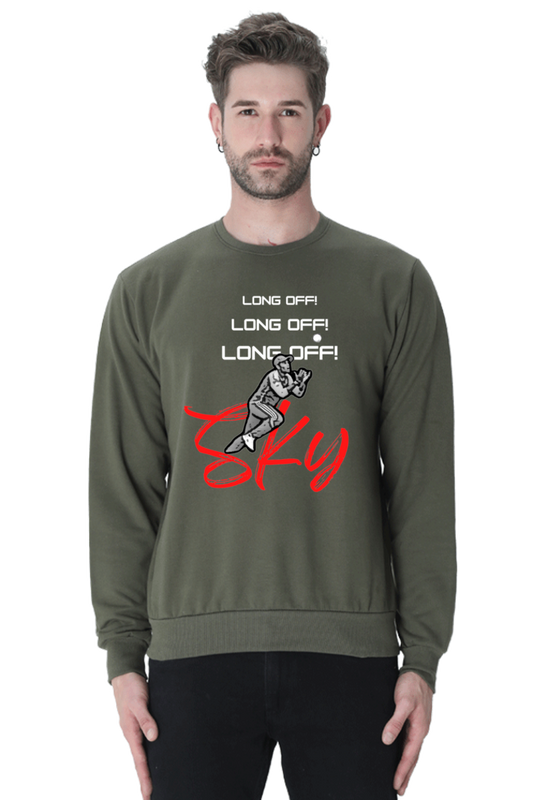 Long Off! Long Off! Long Off! SKY (Crewneck Sweatshirt)