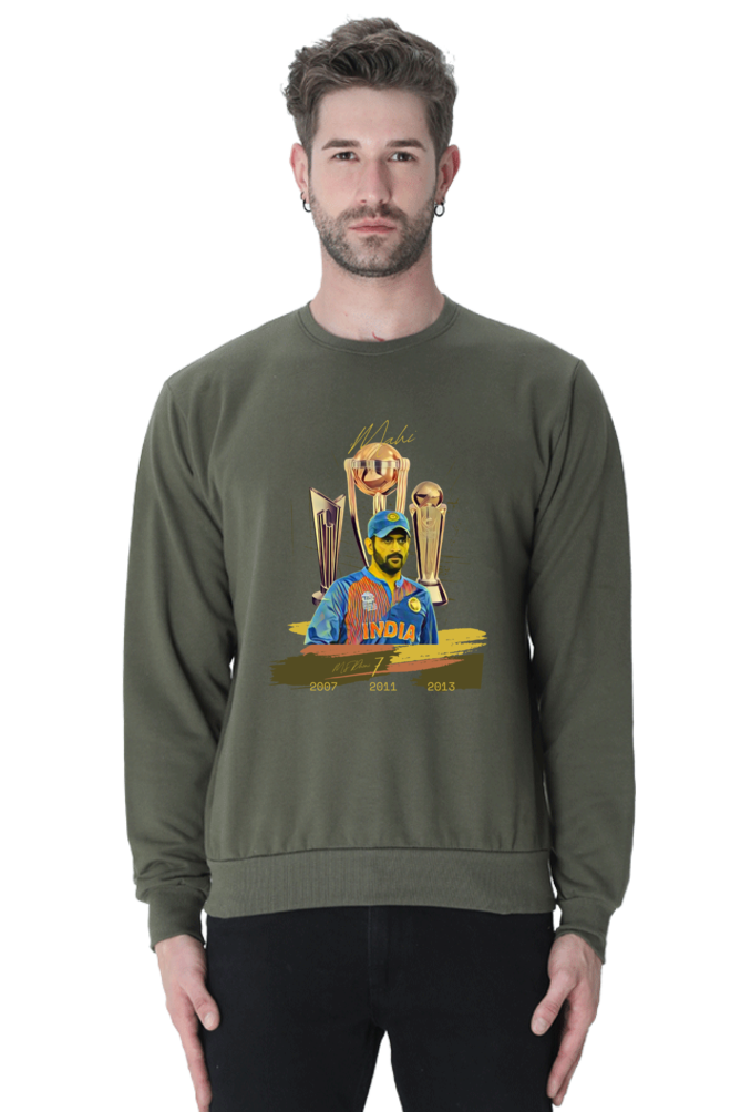Dhoni's Titles (Crewneck Sweatshirt)